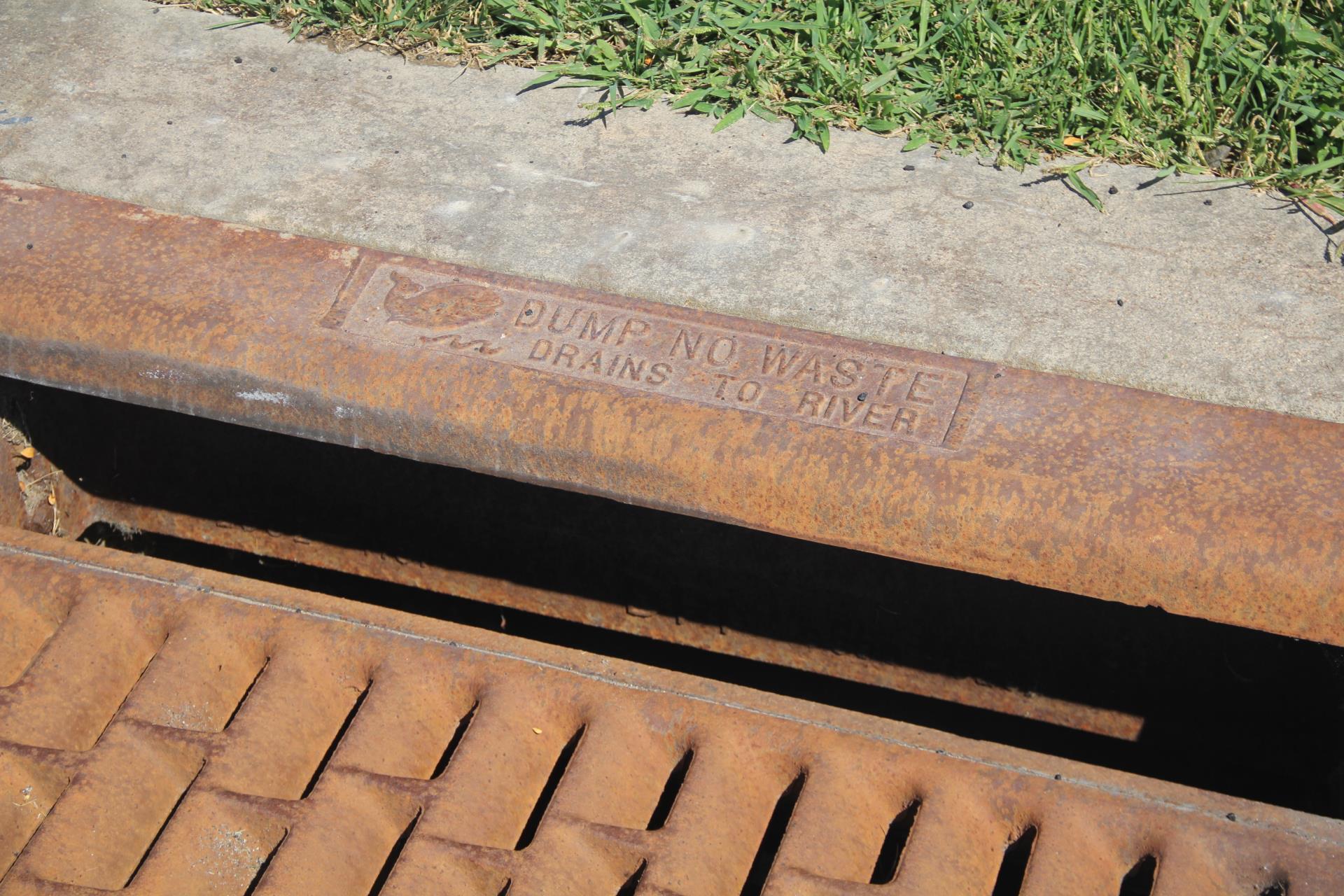 Picture of a Street Stormwater Drain