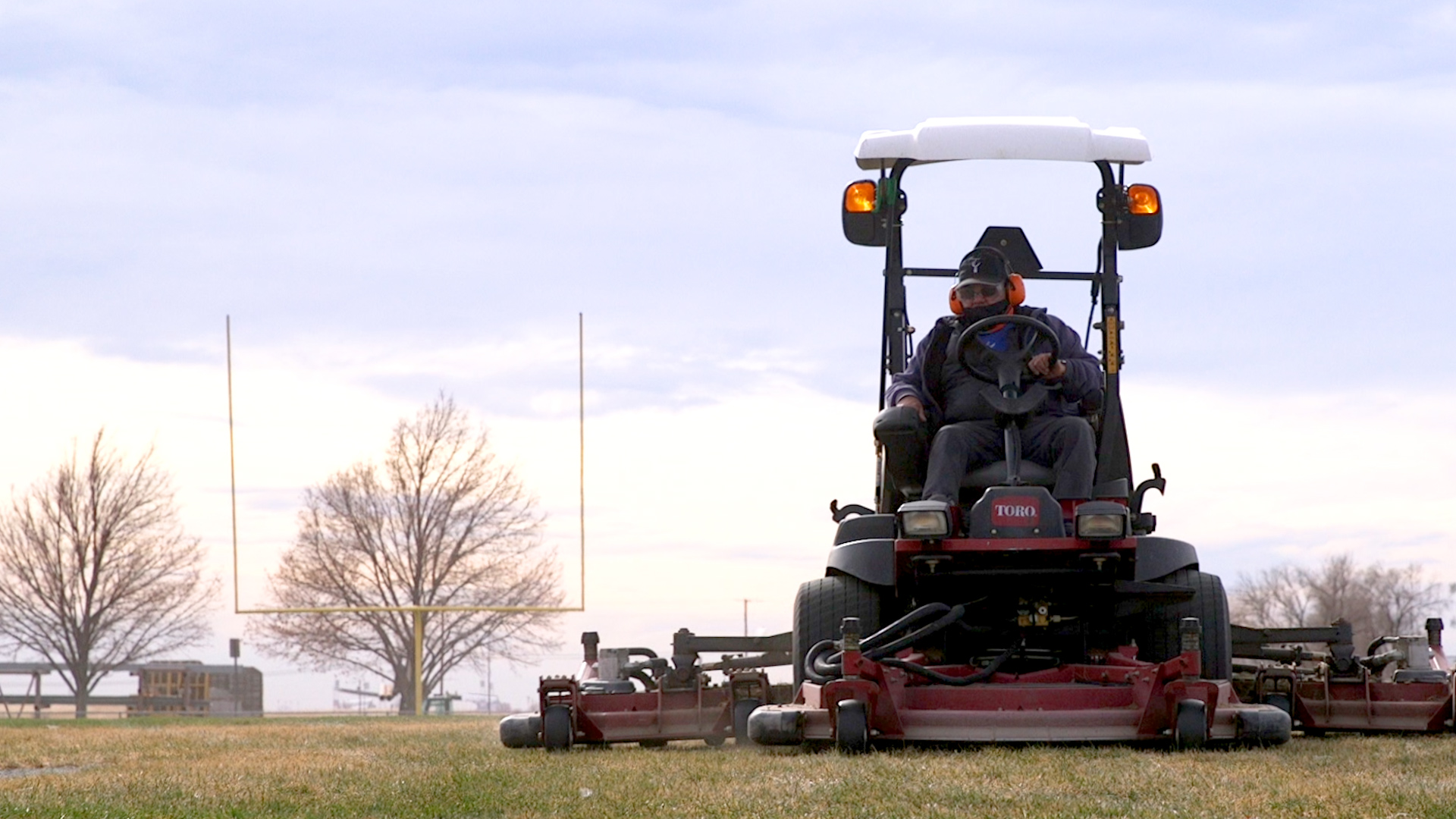 Mower Back View