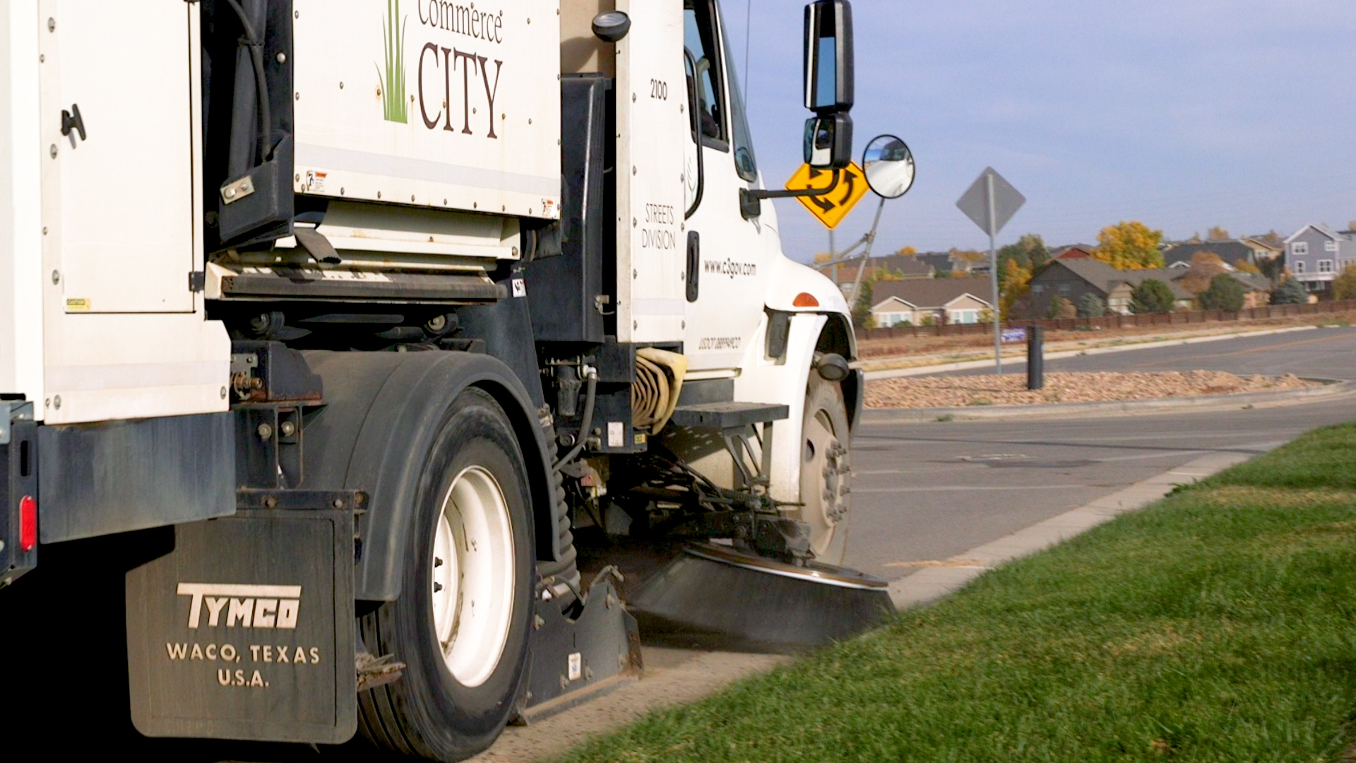 Street Sweeper Side View