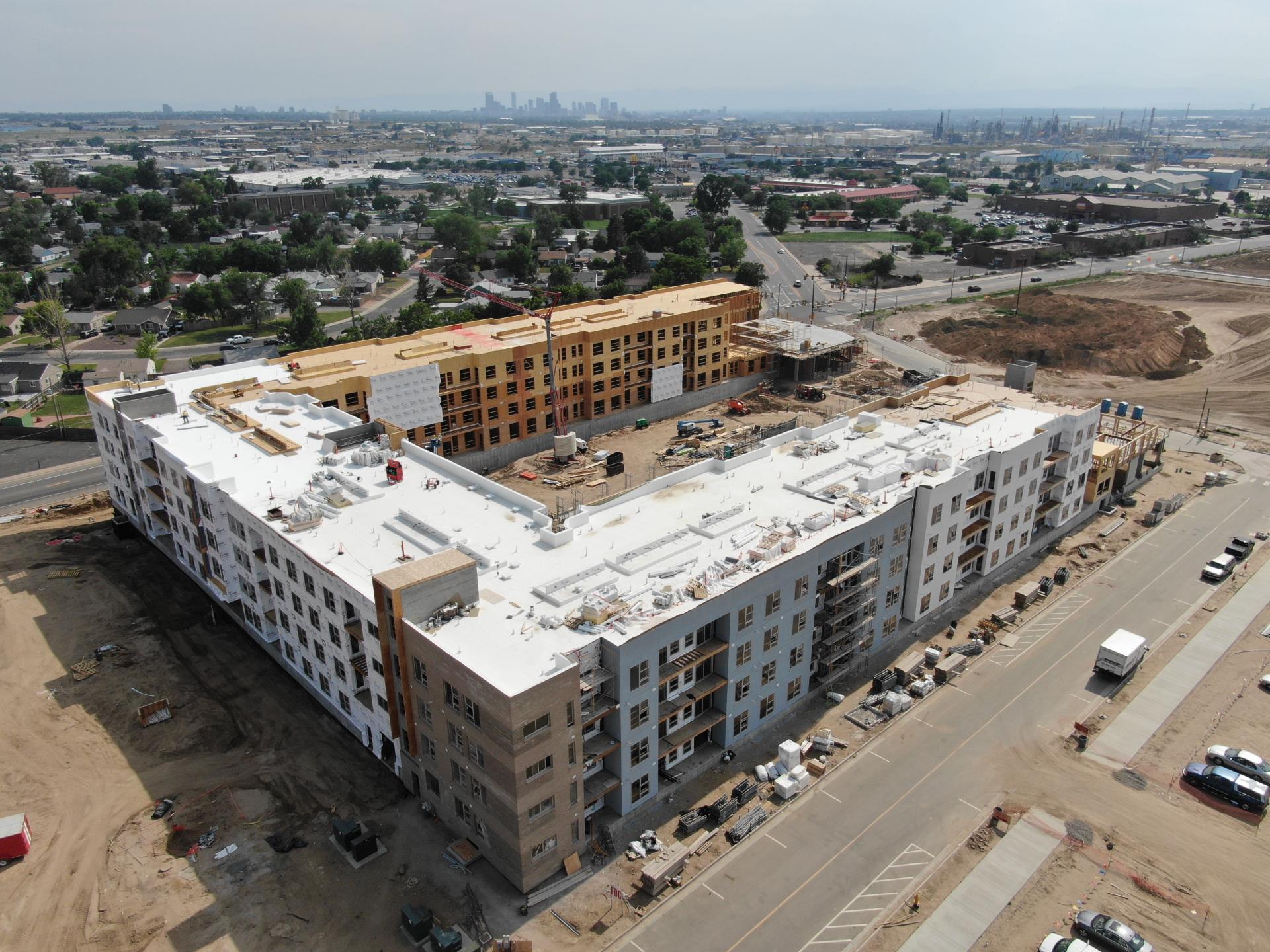 Arial Image of Mile High Greyhound Park Development