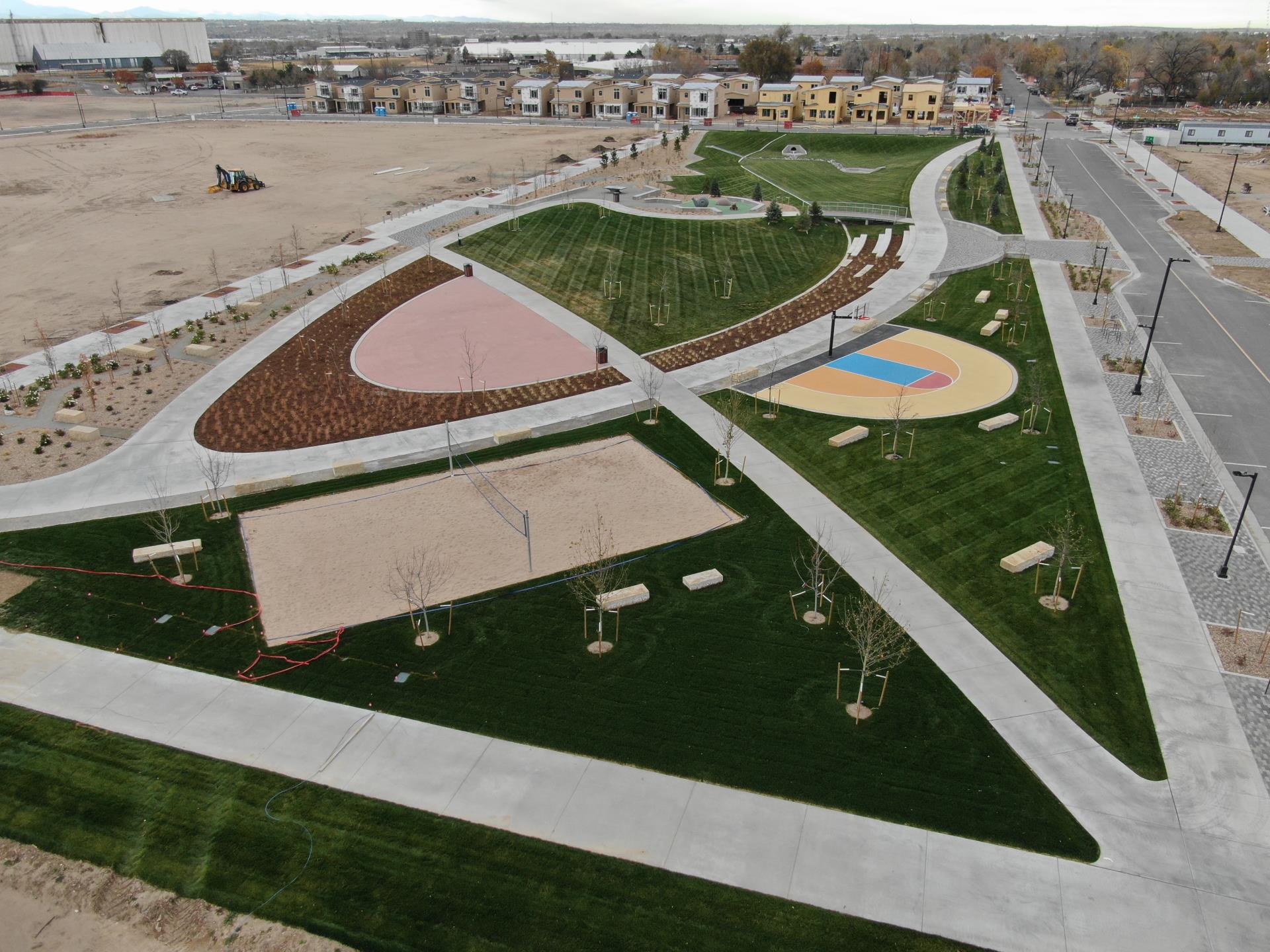 Arial Image of Mile High Greyhound Park Development