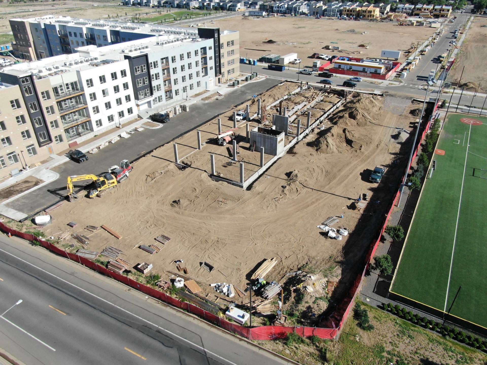 Arial Image of Mile High Greyhound Park Development