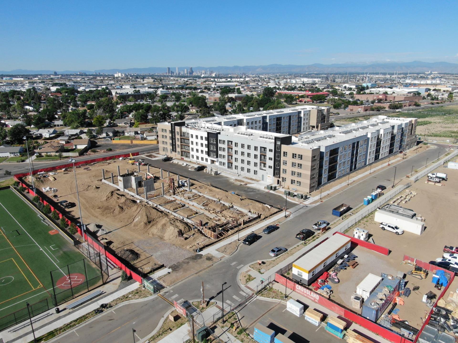 Arial Image of Mile High Greyhound Park Development