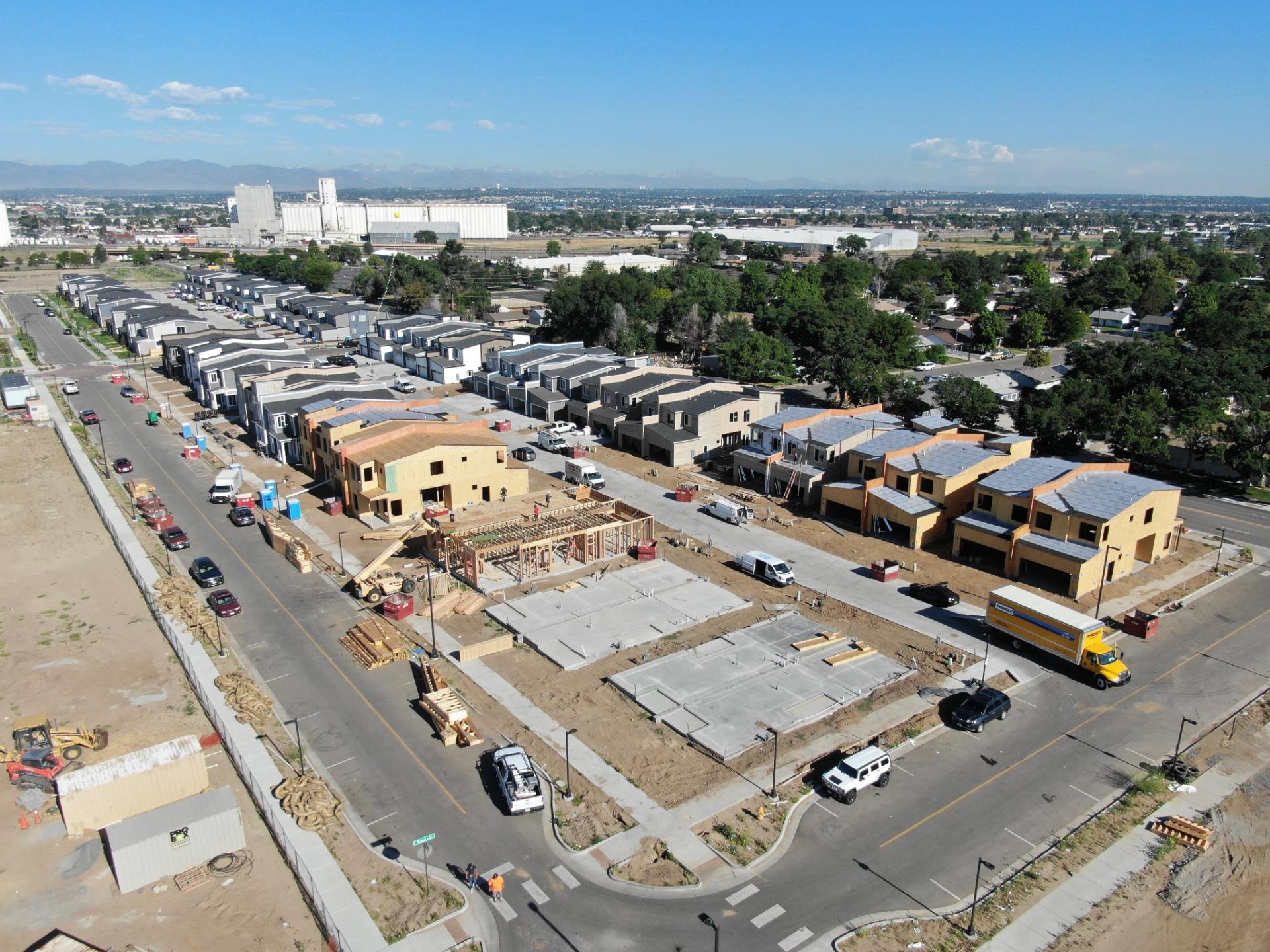 Arial Image of Mile High Greyhound Park Development