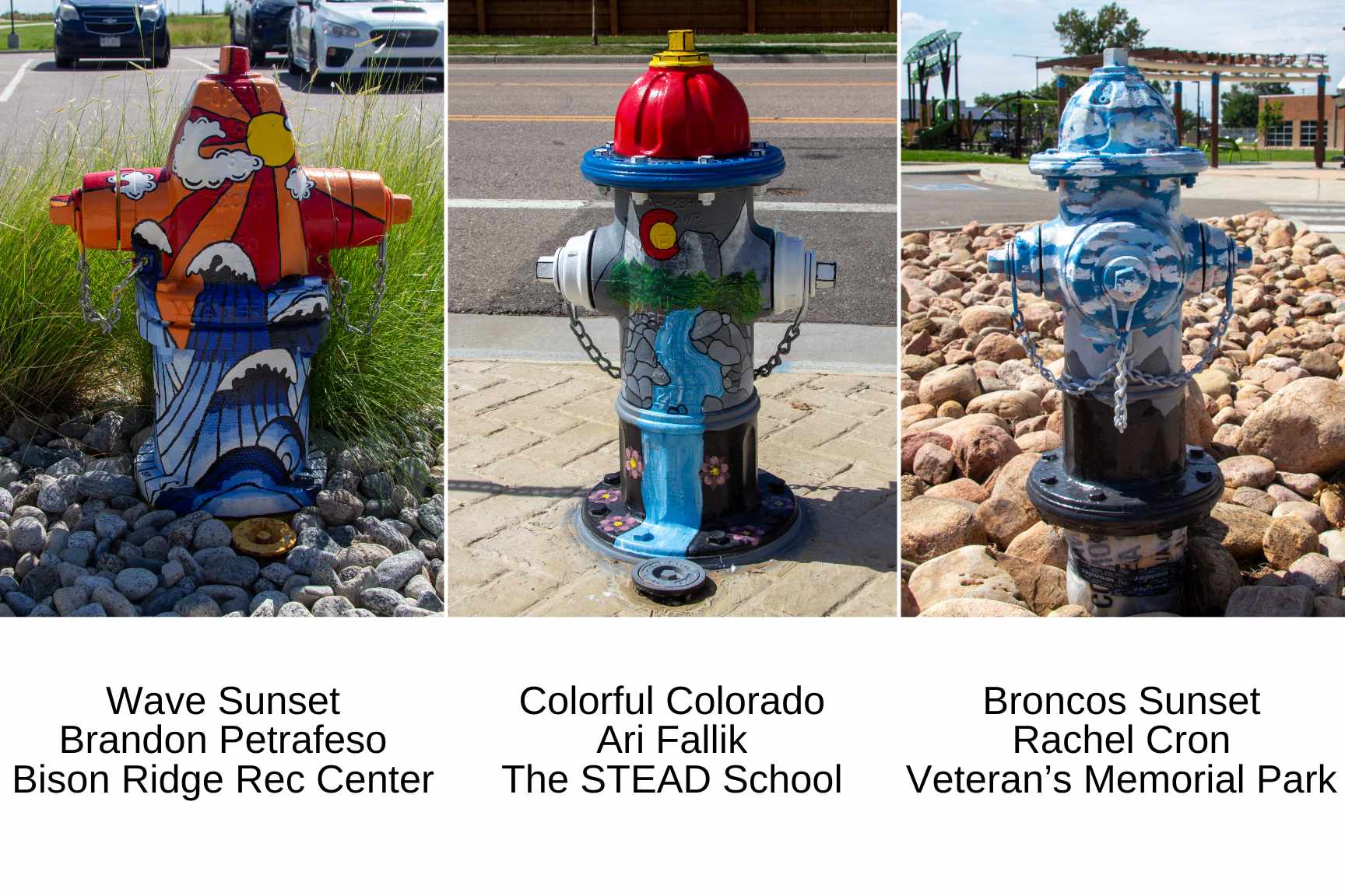 Three Fire Hydrants plus Description